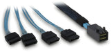 EAN 4260455649483 - Inter-Tech SFF-8643 - 4x SATA/SAS 0,7 m 12 Gbit/s Azul imagen 1