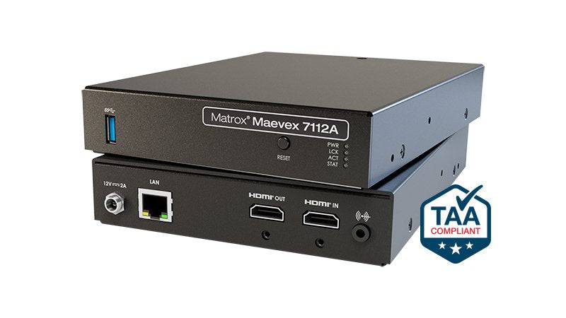 EAN 790750261539 - Matrox MVX-E7112A-1 servidor y codificador de vídeo 3840 x 2160 Pixeles 60 pps imagen 1