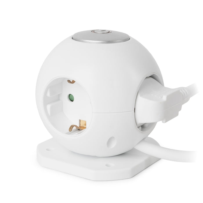 EAN 5999097979328 - Entac ESC1.5G3-USB-GLOBE base múltiple 1,5 m 3 salidas AC Interior Blanco imagen 6