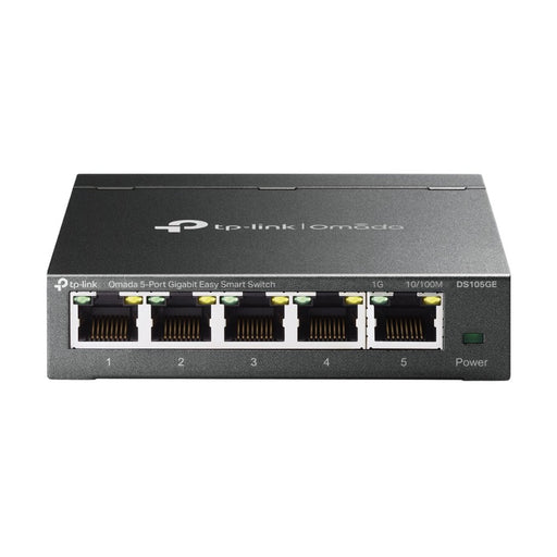 EAN 4895252506686 - TP-Link Omada DS105GE switch Gestionado L2 Gigabit Ethernet (10/100/1000) Negro imagen 1