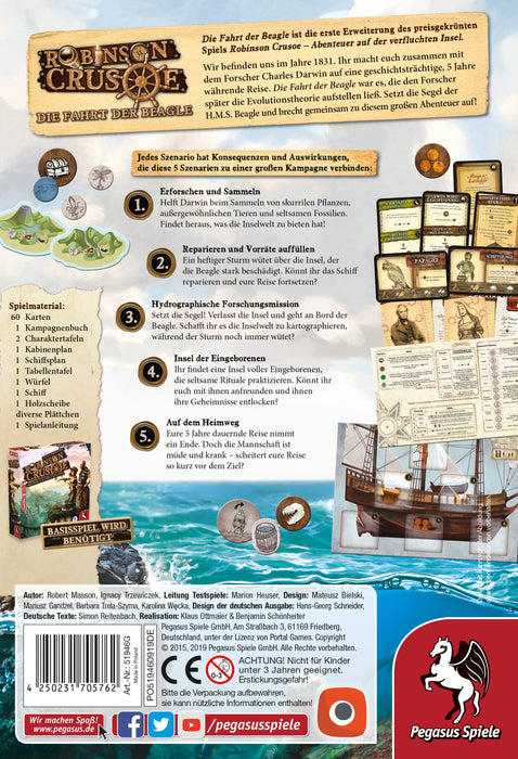 EAN 4250231705762 - Pegasus Robinson Crusoe 120 min Juego de mesa Viaje/aventura imagen 4