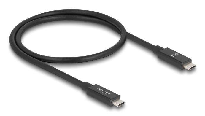 EAN 4043619812103 - DeLOCK 81210 cable USB USB4 Gen 4x2 0,5 m USB C Negro imagen 1