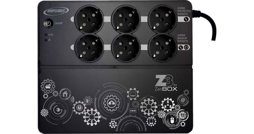 EAN 3700085660751 - Infosec Z3 Zenergy Box 700 sistema de alimentación ininterrumpida (UPS) 0,7 kVA 360 W 8 salidas AC imagen 1