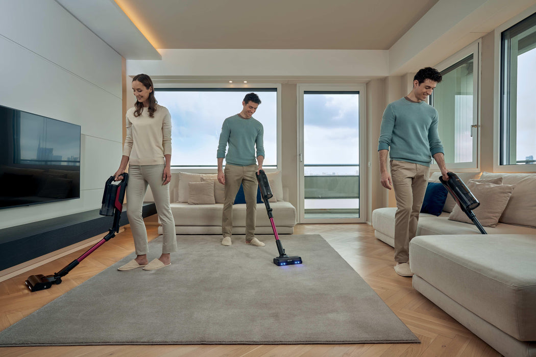 EAN 8059019110905 - Hoover HF610HX 011 Aspiradora escoba Batería Secar EPA Sin bolsa 0,7 L 650 W Magenta 4 Ah imagen 5