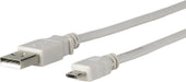 EAN 5711045903458 - Microconnect USBABMICRO3G cable USB USB 2.0 3 m USB A Micro-USB B Gris imagen 1