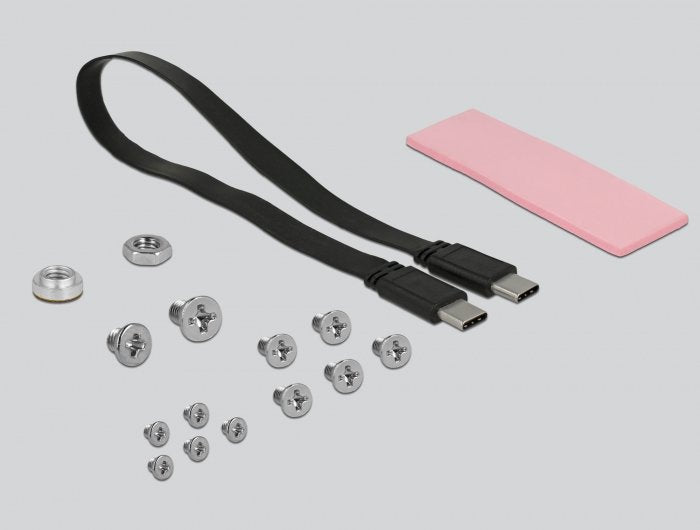 EAN 4043619426096 - DeLOCK 42609 caja para disco duro externo Caja externa para unidad de estado sólido (SSD) Negro M.2 imagen 4