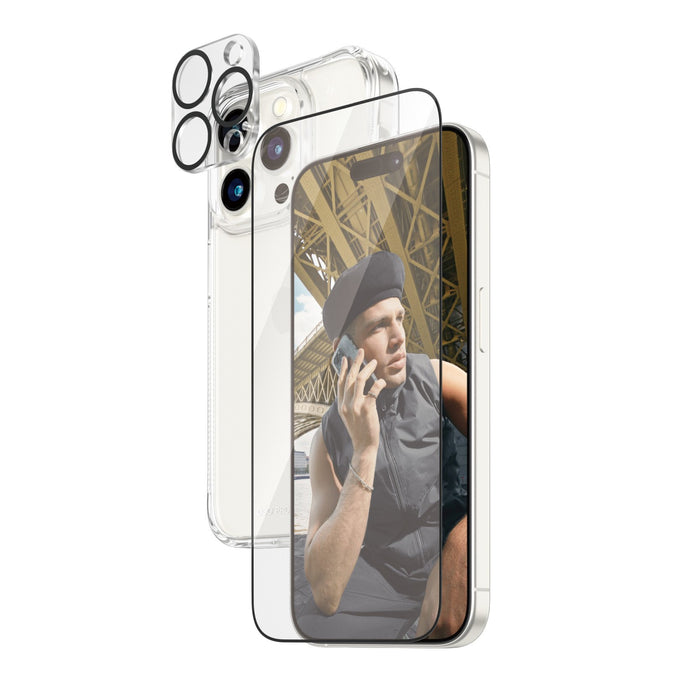 EAN 5711724211737 - PanzerGlass ® 3-in-1 Bundle iPhone 15 Pro Protector de pantalla Apple 1 pieza(s) imagen 1