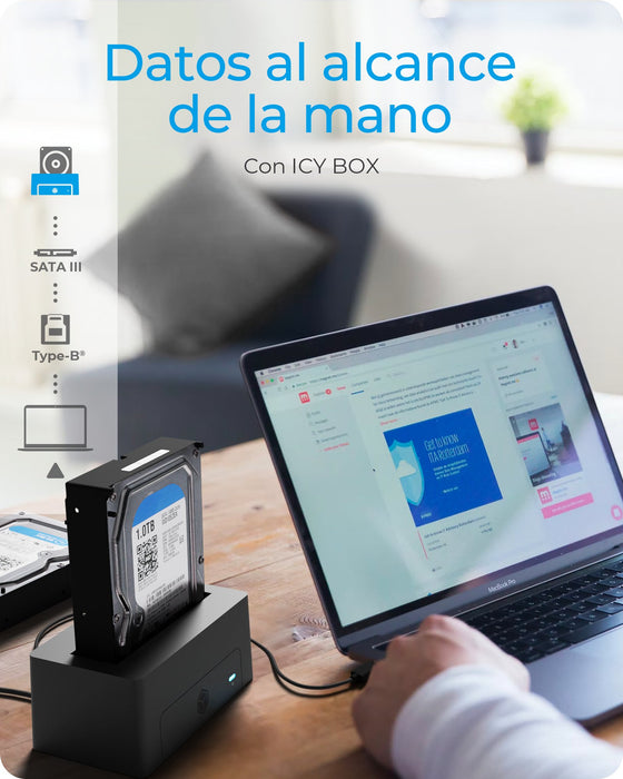 EAN 4250078173366 - ICY BOX IB-1121-U3 USB 3.2 Gen 1 (3.1 Gen 1) Type-A Negro imagen 6