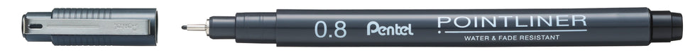 EAN 884851041937 - Pentel Pointliner Negro Bolígrafo 12 pieza(s) imagen 1