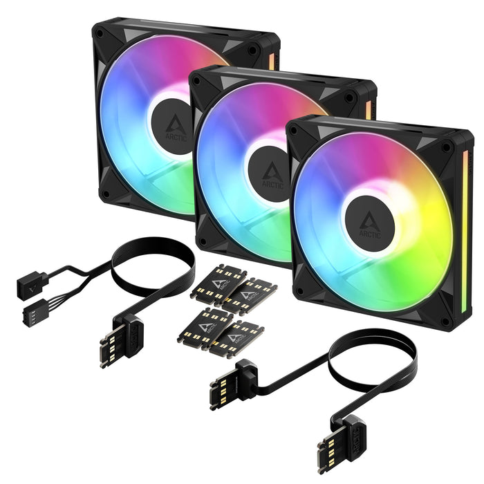EAN 4895265001093 - ARCTIC BioniX P14 A-RGB Carcasa del ordenador Ventilador 14 cm Negro 3 pieza(s) imagen 1