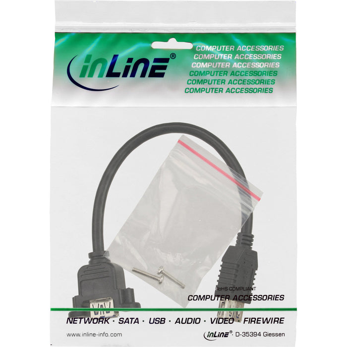 EAN 4043718198139 - InLine 4043718198139 cable USB USB 3.2 Gen 1 (3.1 Gen 1) 0,2 m USB A Negro imagen 2