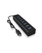 EAN 4250078165897 - ICY BOX IB-HUB1700-C3 USB 3.2 Gen 1 (3.1 Gen 1) Type-C 5000 Mbit/s Negro imagen 8
