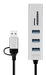EAN 4052792076790 - LogiLink UA0445 hub de interfaz USB 3.2 Gen 1 (3.1 Gen 1) Type-A + Type-C 5000 Mbit/s Gris imagen 2