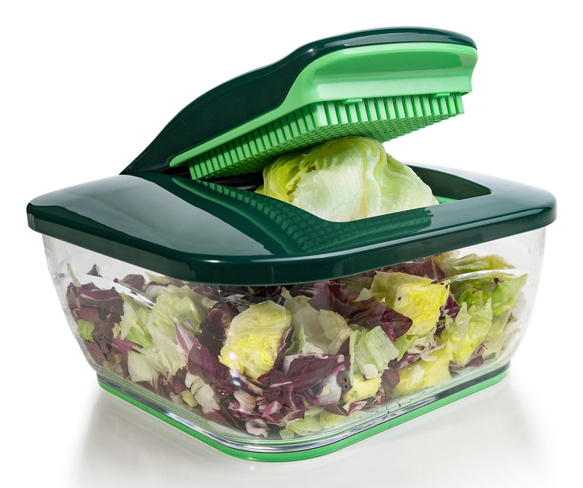 EAN 4023012270878 - Genius A27087 picadora manual de alimentos Verde, Transparente imagen 6