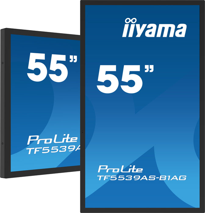 EAN 4948570123896 - iiyama TF5539AS-B1AG pantalla de señalización Pantalla plana para señalización digital 138,7 cm (54.6") L imagen 1
