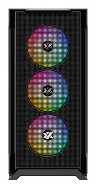 EAN 6978262011420 - XYZ AIRONE 300-X MESH Midi Tower Negro imagen 4