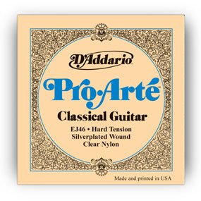 EAN 19954121273 - D'Addario EJ46 cuerda para instrumento musical Clásico 6 pieza(s) Nylon Guitarra imagen 1