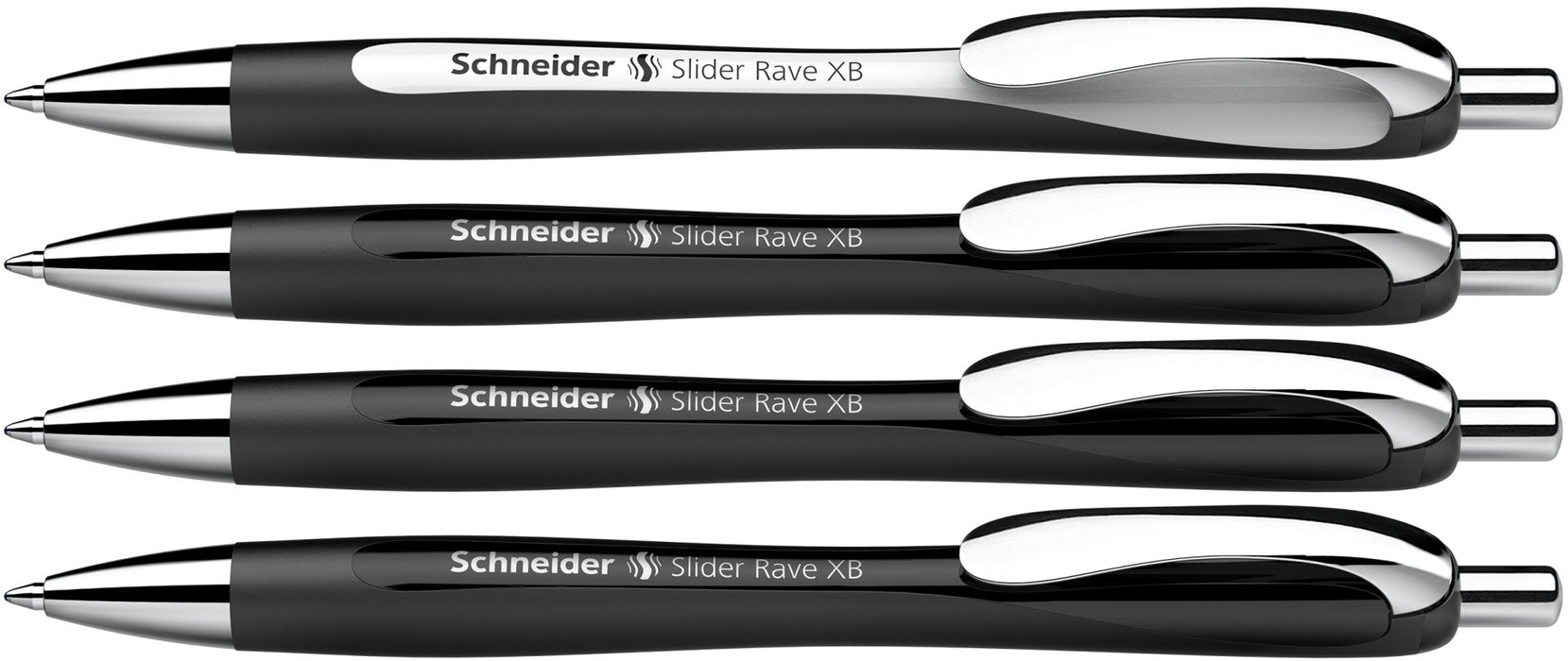 EAN 4004675176349 - Schneider AG Slider Rave Azul Bolígrafo de punta retráctil con pulsador Extra-grueso 4 pieza(s) imagen 1