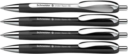 EAN 4004675176349 - Schneider AG Slider Rave Azul Bolígrafo de punta retráctil con pulsador Extra-grueso 4 pieza(s) imagen 1