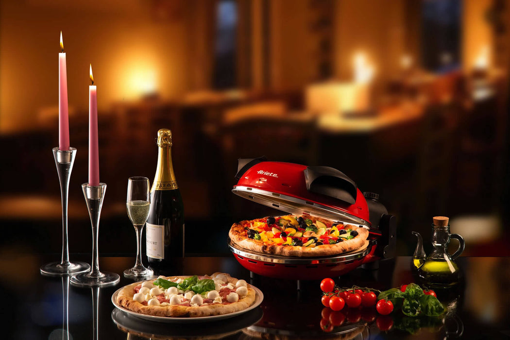 EAN 8003705116702 - Ariete 0909/10 fabricante de pizza y hornos 1 Pizza(s) 1200 W Rojo imagen 11