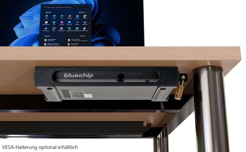 EAN 4250749711507 - bluechip BUSINESSline M11100g-P Intel® N N100 8 GB DDR4-SDRAM 120 GB SSD Windows 11 Pro Mini PC Antracita imagen 7