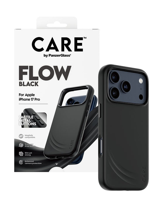 EAN 5715685027253 - PanzerGlass CARE™ by ® Flow Case Black w. MagSafe iPhone 17 Pro funda para teléfono móvil Negro imagen 5