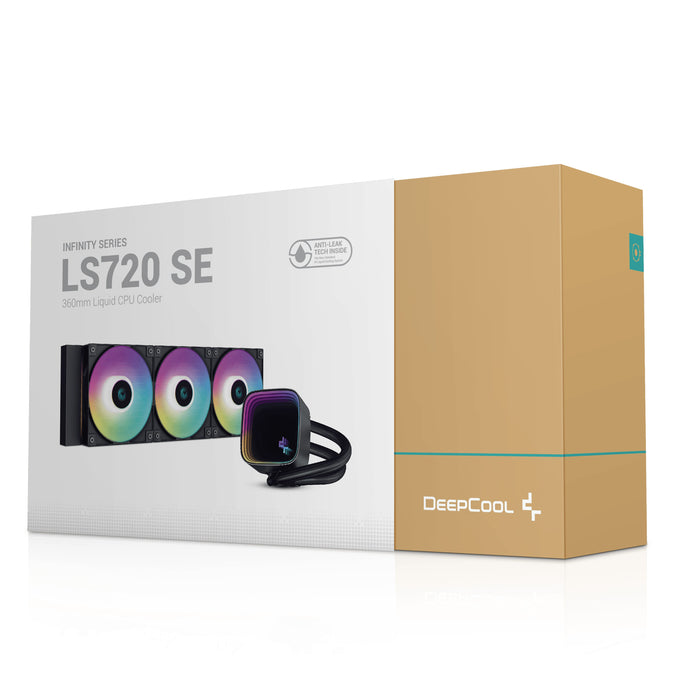 EAN 6933412728009 - DeepCool LS720 SE Procesador Sistema de refrigeración líquida todo en uno 12 cm Negro 1 pieza(s) imagen 6