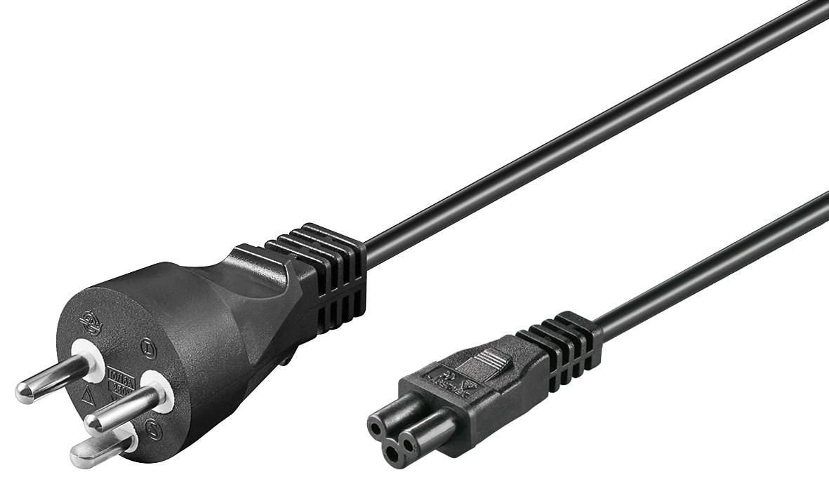 EAN 5706998774590 - Microconnect PE120805 cable de transmisión Negro 0,5 m Enchufe tipo K C5 acoplador imagen 1