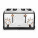 EAN 4260645681033 - Lauben LBN4ST1500BC tostadora 6 4 rebanada(s) 1500 W Negro, Acero inoxidable imagen 4