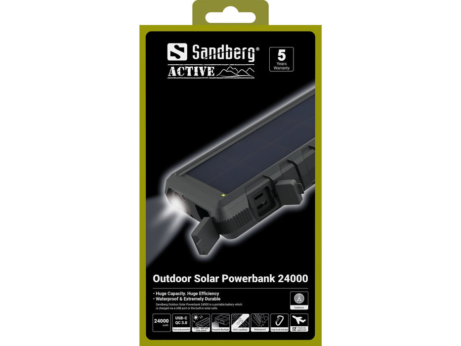 EAN 5705730420382 - Sandberg 420-38 batería externa Ión de litio 24000 mAh Negro, Gris imagen 5