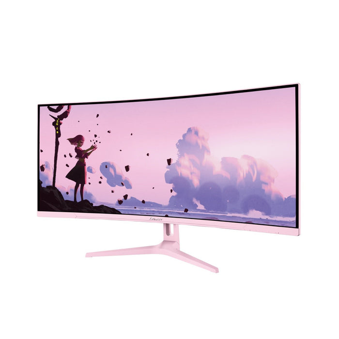 EAN 0850054766991 - Arozzi Nova 34″ Curved pantalla para PC 86,4 cm (34") 3440 x 1440 Pixeles UltraWide Quad HD LED Rosa imagen 2