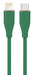 EAN 8716309132107 - Gembird CC-USB2S-CM8PM-1.5M-G cable de conector Lightning 1,5 m Verde imagen 1