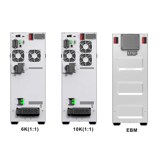 EAN 4260074983241 - PowerWalker VFI 10000 ICT IoT 3/1 BI sistema de alimentación ininterrumpida (UPS) Doble conversión (en lí imagen 3