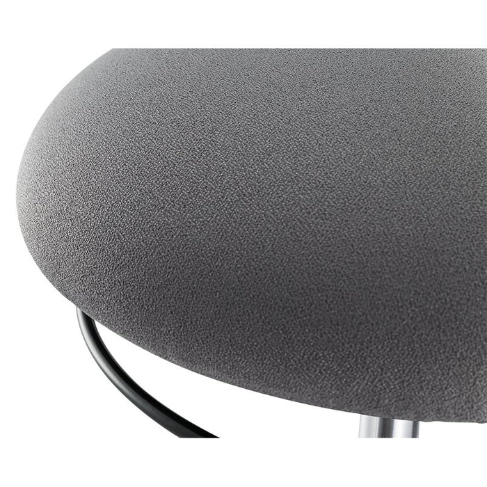 EAN 4052792057300 - LogiLink EO0022 taburete tipo silla de montar Asiento acolchado Gris Tela Negro 1 pieza(s) imagen 4