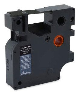 EAN 4260459618973 - MediaRange MRDY45021 cinta para impresora de etiquetas Blanco sobre negro D1 imagen 3