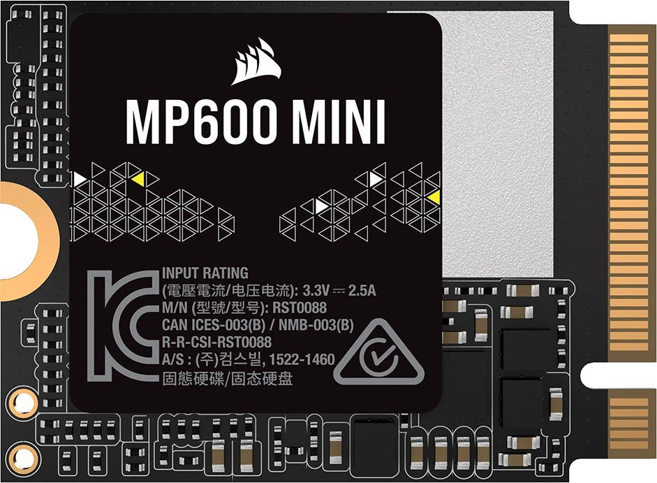 EAN 0840006688778 - Corsair MP600 Mini 1 TB M.2 PCI Express 4.0 NVMe 3D TLC NAND imagen 4