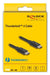 EAN 4043619812493 - DeLOCK 81249 cable Thunderbolt 1 m 40 Gbit/s Negro imagen 2
