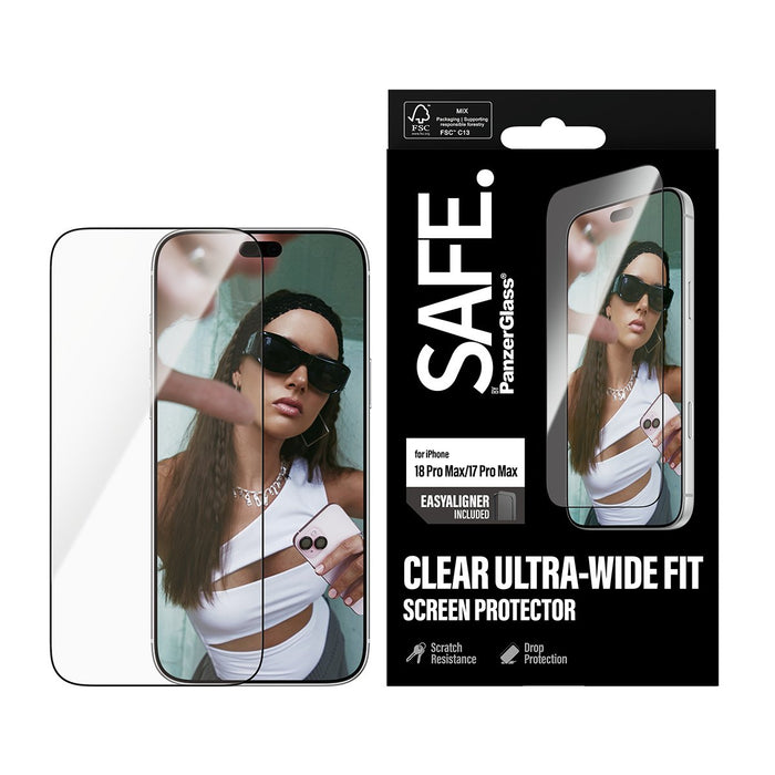 EAN 5715685043666 - PanzerGlass SAFE. by ® Screen Protector iPhone 2026 Pro Max | 17 Pro Max | Ultra-Wide Fit m. EasyAligner  imagen 2
