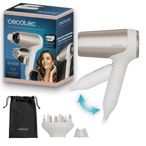 EAN 8435771929304 - Cecotec IoniCare Power&Go Heaven Champagne secador 2400 W Champán imagen 1