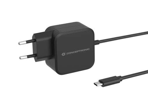 EAN 4015867235591 - Conceptronic OZUL04BE cargador de dispositivo móvil Universal Negro Corriente alterna Interior imagen 2