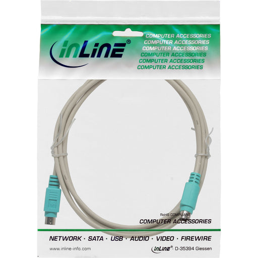 EAN 4043718016310 - InLine 13332G cable de serie Beige 2 m imagen 2