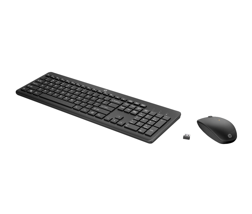 EAN 0195122125004 - HP 230 Wireless Mouse and Keyboard Combo teclado Ratón incluido Oficina RF inalámbrico Negro imagen 11