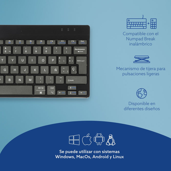 EAN 8719274492320 - R-Go Tools RGOCOESWLBL teclado Universal Español imagen 12