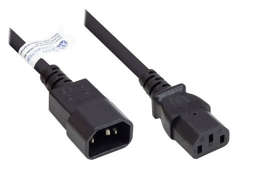 EAN 4014619169542 - Alcasa P1430-S015 cable de transmisión Negro 1,5 m C14 acoplador C13 acoplador imagen 1