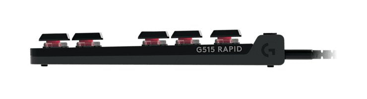 EAN 5099206133013 - Logitech G G515 RAPID TKL teclado Juego USB QWERTY Internacional de EE.UU. Negro imagen 5