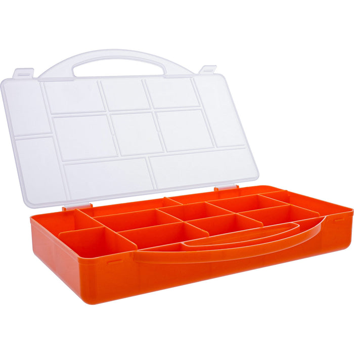 EAN 4043718331482 - InLine 43009M pieza pequeña y caja de herramientas Caja para piezas pequeñas Naranja, Transparente imagen 2