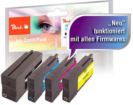 EAN 7640173430216 - Peach 0F319862 cartucho de tinta 4 pieza(s) Negro, Cian, Magenta, Amarillo imagen 2