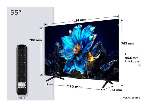 EAN 5901292525934 - TCL P7K 55P7K Televisor 139,7 cm (55") 4K Ultra HD Smart TV Wifi Metálico 450 cd / m² imagen 1