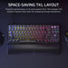 EAN 0840006683650 - Corsair K70 PRO TKL teclado Juego USB QWERTY Inglés de EE. UU. Negro imagen 3