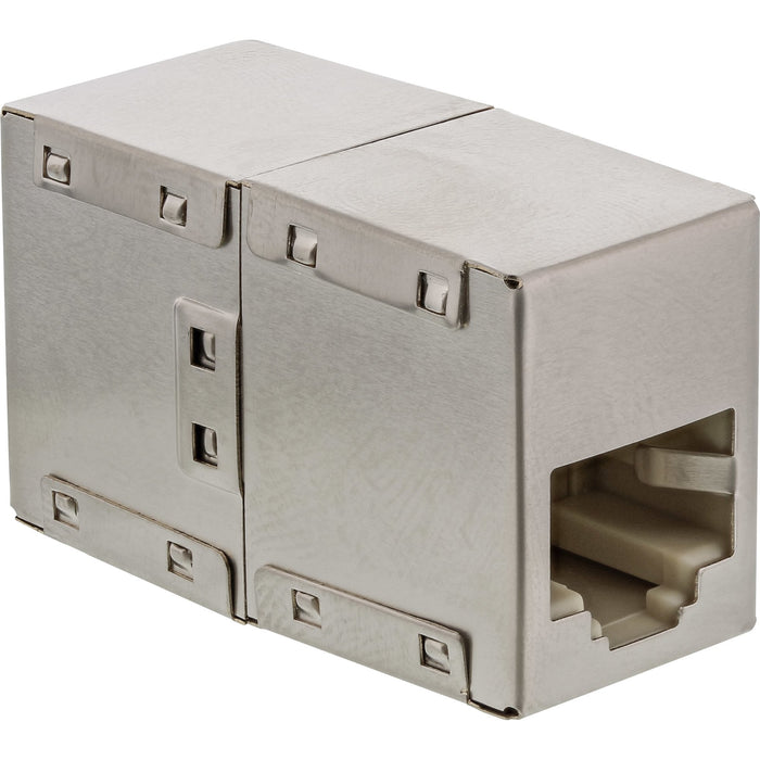 EAN 4043718009657 - InLine 69990 cambiador de género para cable RJ45 female RJ-45 Plata imagen 1